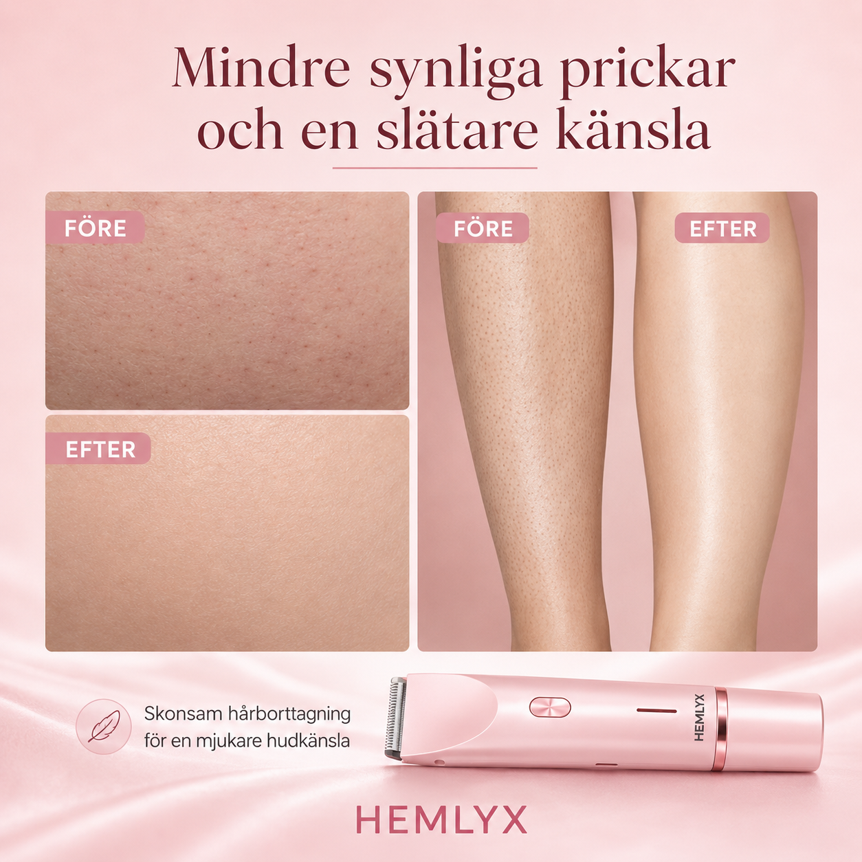 Hemlyx SmoothTrim™ | 2-i-1 Elektrisk Kroppstrimmer