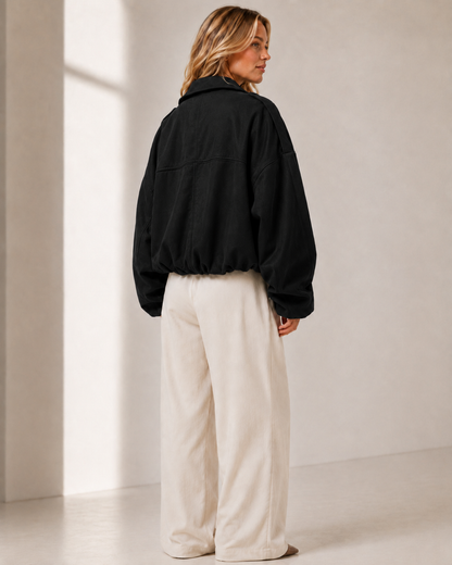 Mjuk Oversized Mockajacka.