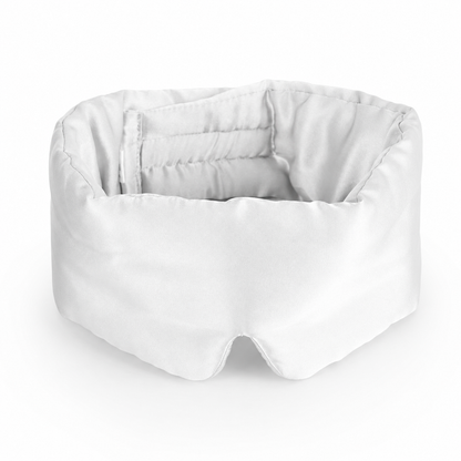 Tryckfri Sovmask i Silkeslen Satin