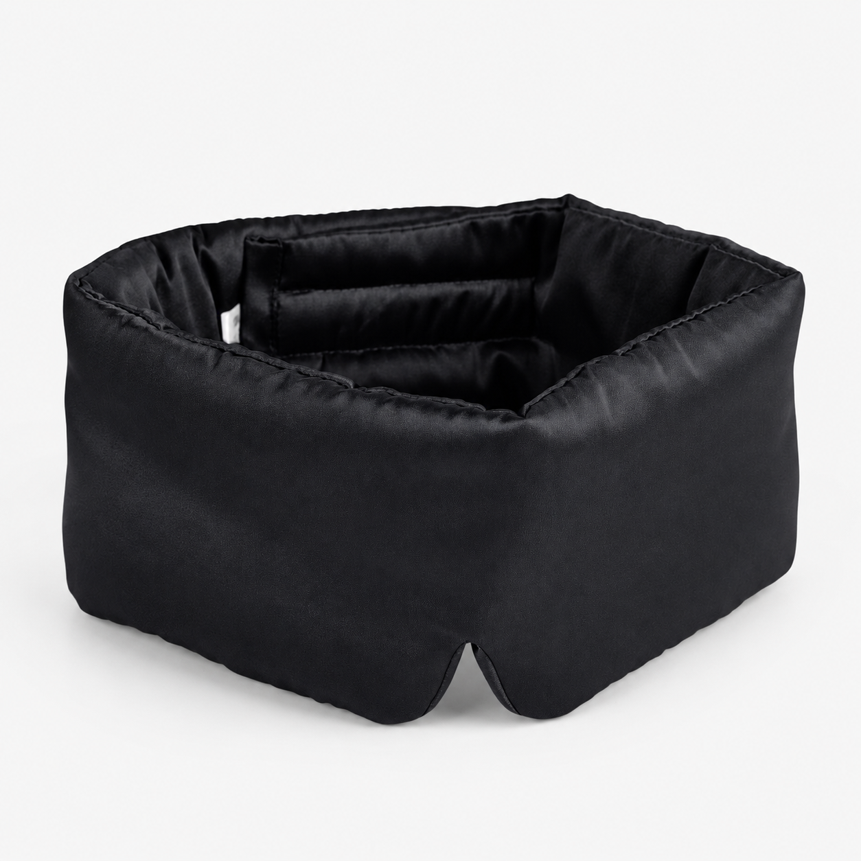 Tryckfri Sovmask i Silkeslen Satin