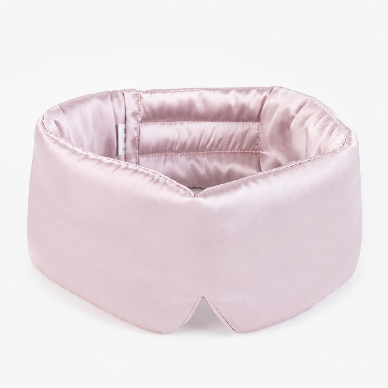 Tryckfri Sovmask i Silkeslen Satin